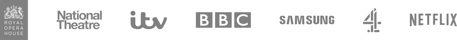 Royal Opera House, National Theatre, ITV, BBC, Samsung, Channel 4 and Netflix